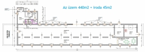 Fadd külterületén, út melletti, működő üzem és lakóingatlan eladó 12000m2-es területen 4