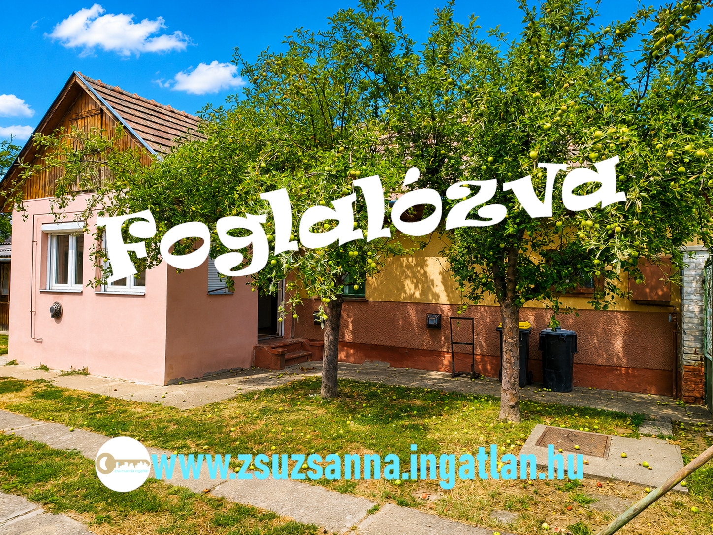 FOGLALVA!  Tolna-Mözs kis ház, rendezett környéken
