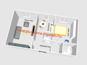 Szekszárd Béri B.Á.u. 49m2-es lakás eladó 17