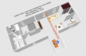 Szekszárd Kossuth L. utcai tetőtéri lakás 4