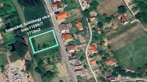 Szekszárd Szőlphegy utcában, zártkerti terület 8
