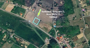 Szekszárd Virág Völgyben, betonút melletti sarokterület eladó 9