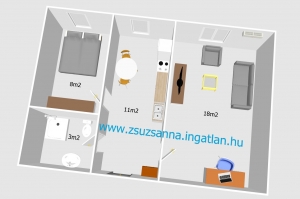 Szekszárdi felújított panorámás lakás Csatáron 12